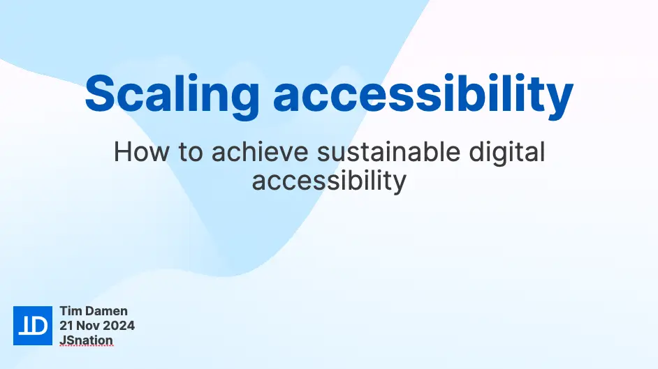 Thumbnail for Scaling Accessibility