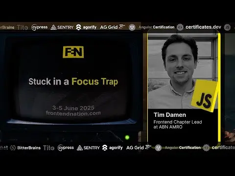 Thumbnail for Stuck in a Focustrap: Keyboard Accessibility & Focus